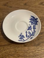 Untertasse Hofmann Weiden mit Blumenmuster 75