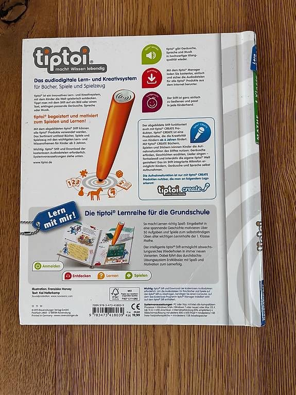Libri: Tiptoi Mahte 1. Klasse – Usato da Worblaufen venduto da derinous 1