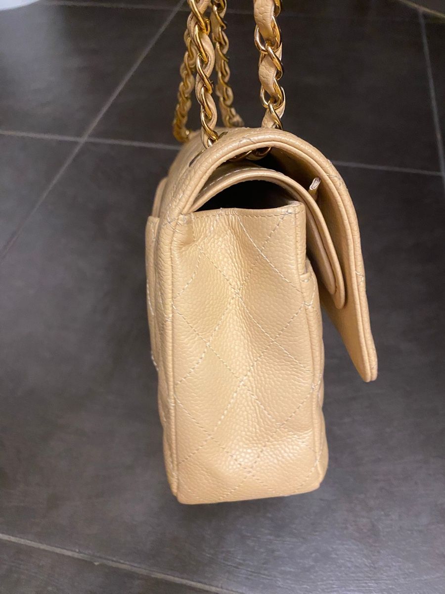 Chanel Taschen für Damen: Sac Chanel timeless classique beige caviar – Gebraucht aus Bussigny von tmu_8p2m 3