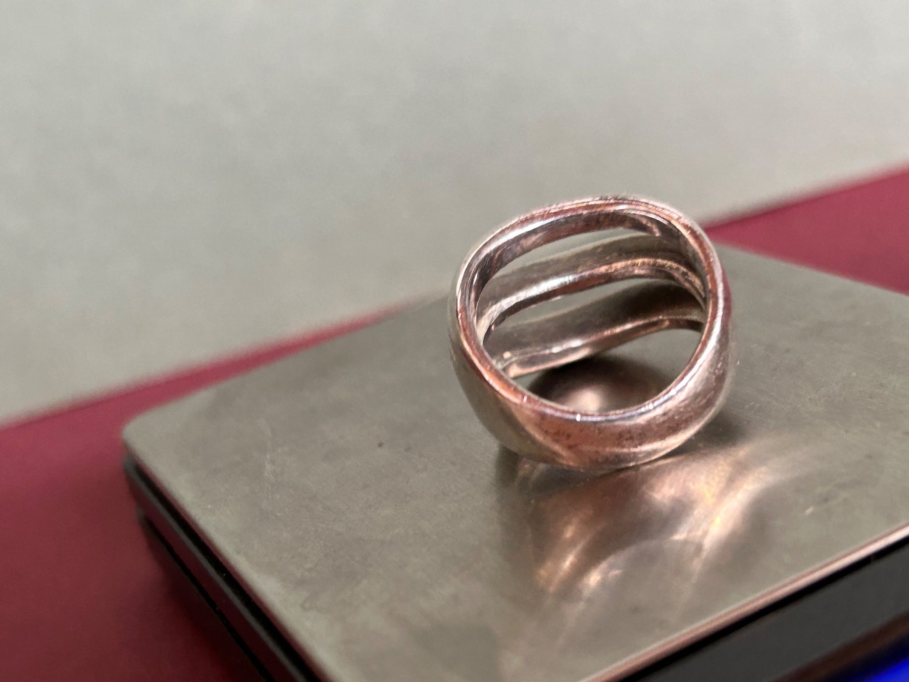 Ringe: Ring DESIGNER dynamisch Silber (56/18) – Gebraucht aus Laufen von Bellavitaboom 3