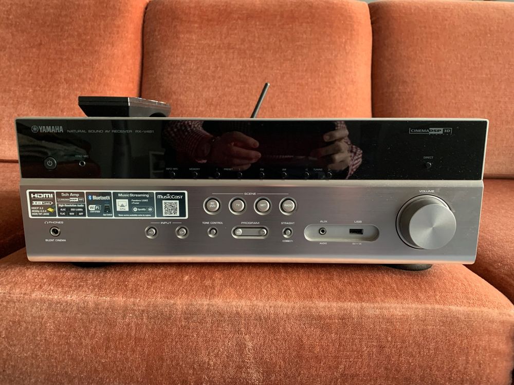 Yamaha RXV481 AVReceiver silber Kaufen auf Ricardo