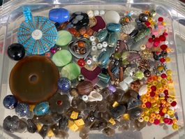 Perles en céramique,verre, métal et composants bricolage