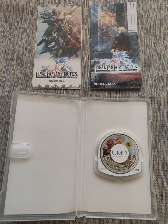 Final Fantasy Tactics PSP The War of the Lions (FR) 🎮 🔥 (D #39 occasion