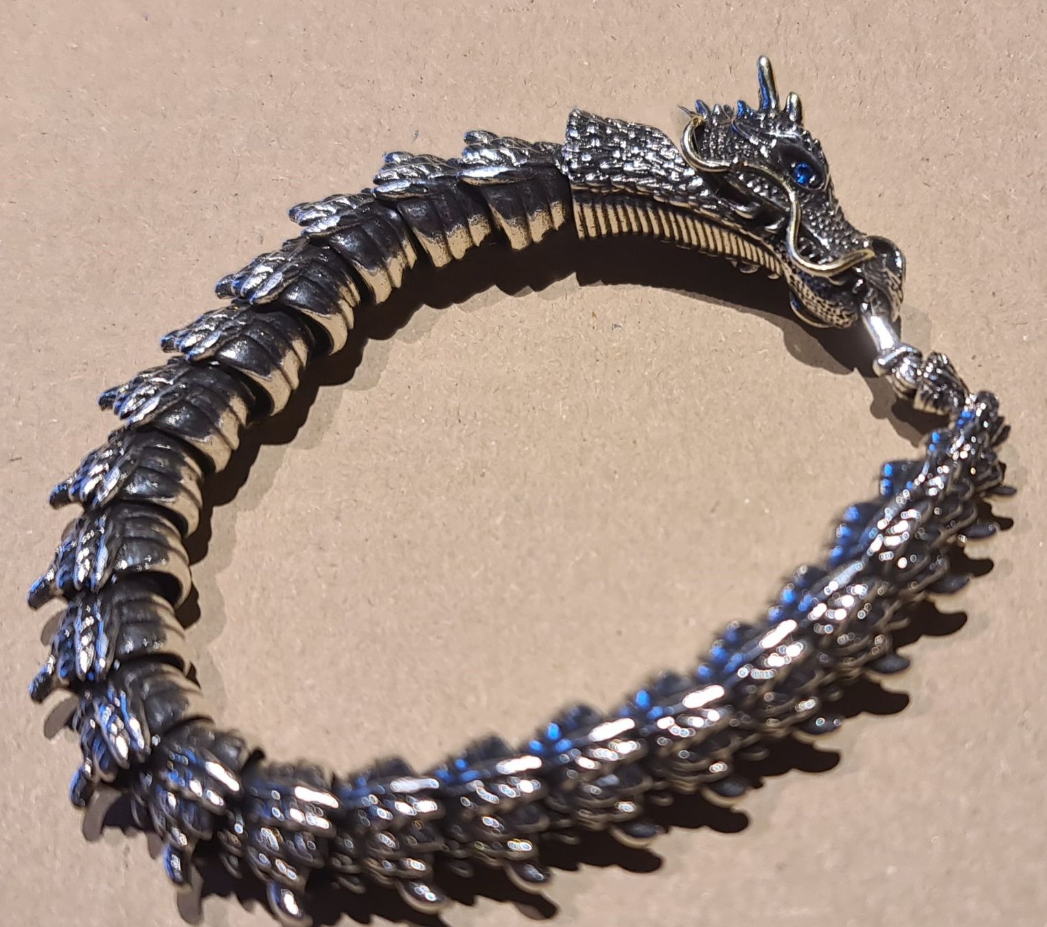 Bracciali & Braccialetti: Herren Armband Dragon 20cm – Nuovo e nell'imballaggio originale da Uerkheim venduto da Kaufoption 7