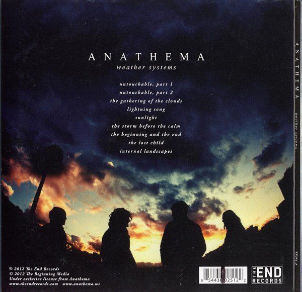 CD: Anathema – Weather Systems Digisleeve – Usato da Gingins venduto da Demonseed 1