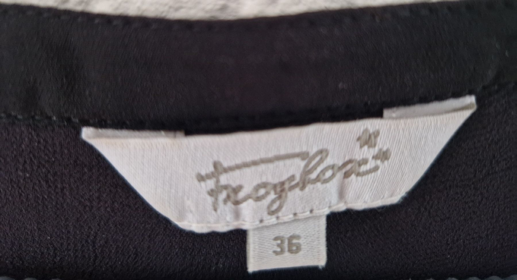 Blusen: Frogbox Bluse, schwarz, Gr. 36, – Gebraucht aus Kloten von somsing 3
