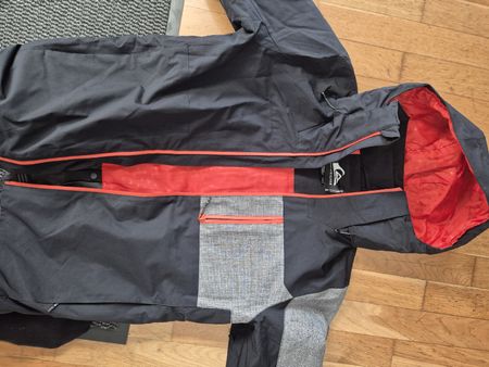 Skijacke Quiksilver orange/schwarz Gr. M (Männer) 