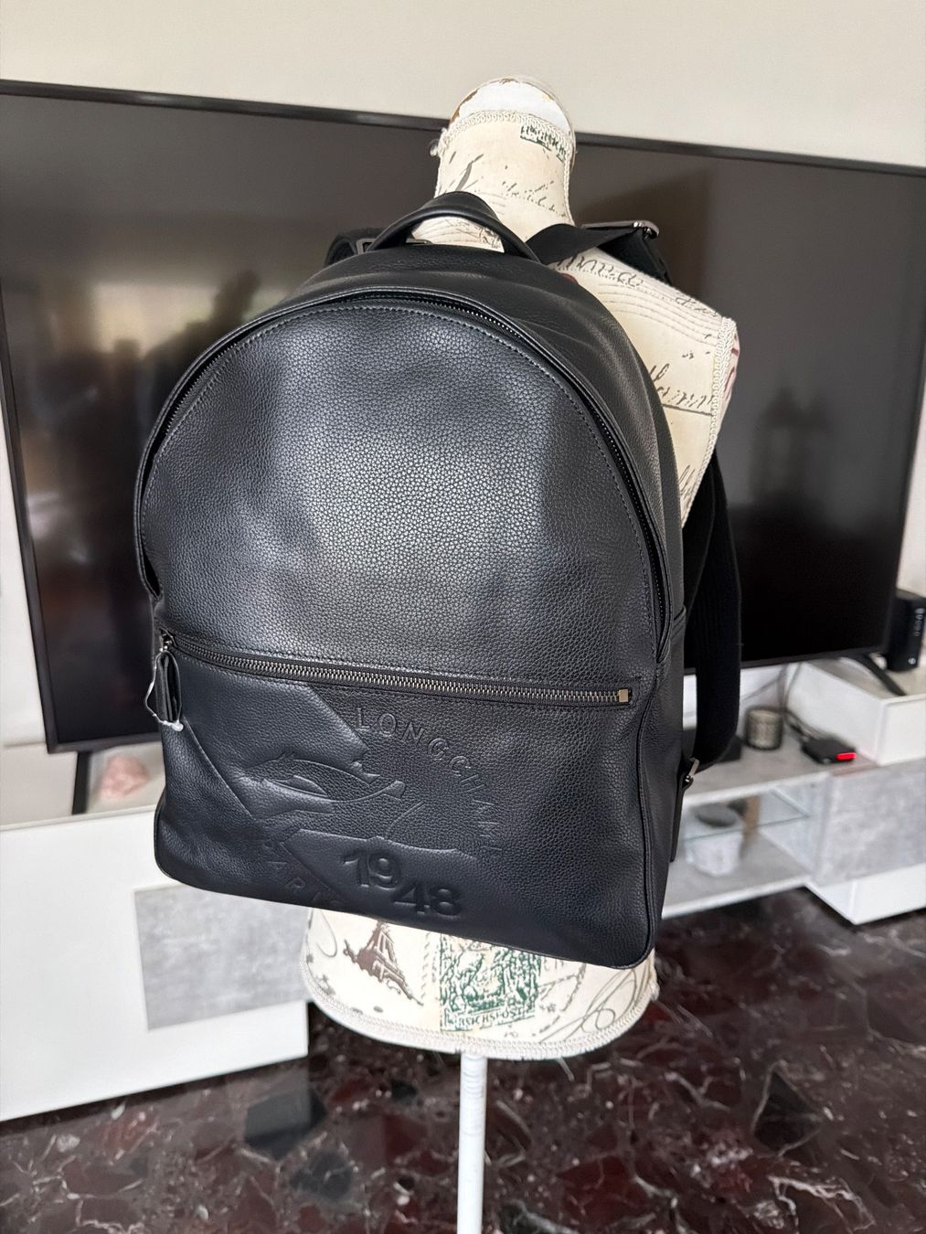 Longchamp Zaini: Rucksack Leder Longchamp Neu – Nuovo e nell'imballaggio originale da Vezia venduto da sidu03