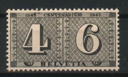 1943, 100 Jahre schweizerische Postmarken ** (1)