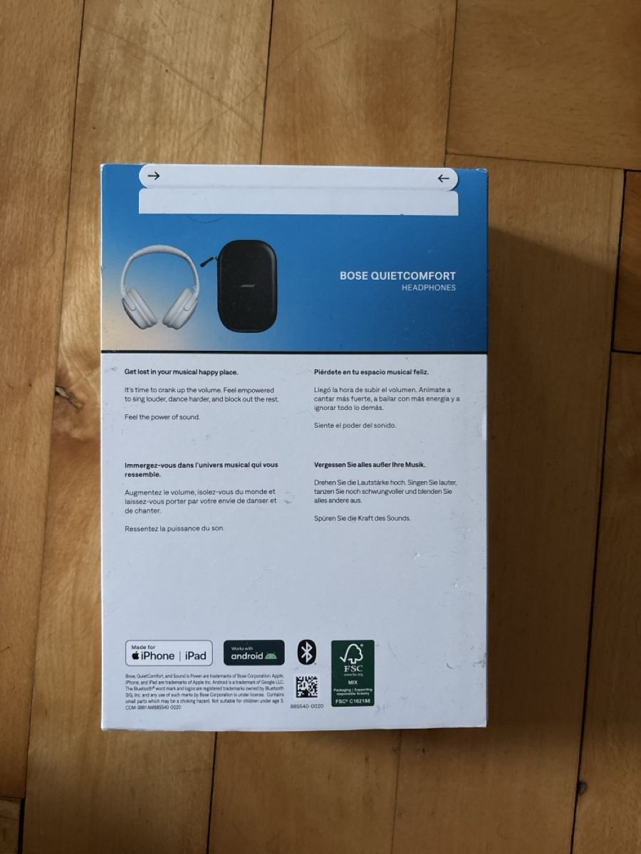 Bose Cuffie: Bose QuietComfort Headphones – Nuovo e nell'imballaggio originale da Stäfa venduto da Konstantin.Huber89 1