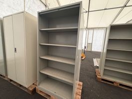 Lista Metallschrank mit 4 Schwerlasttablaren 100x40x195cm
