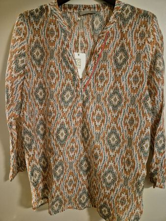nile bluse, neu, farbig, S, mit seide