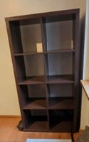 Kalax Regal in Braun (selbst bemalt)