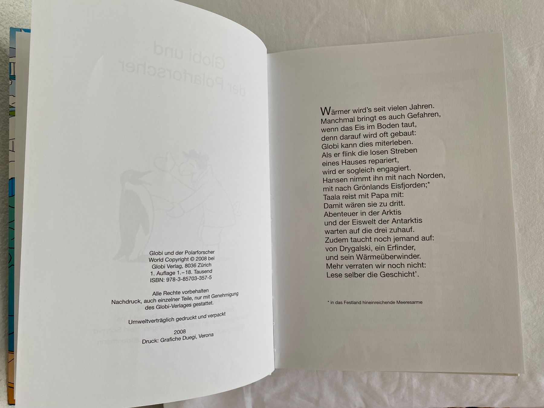 Libri: GLOBI UND DER POLARFORSCHER – Usato da Zürich venduto da Fashionparade 1