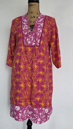 Sommerliches Leinenkleid von NEXT, Grösse M, Top Zustand
