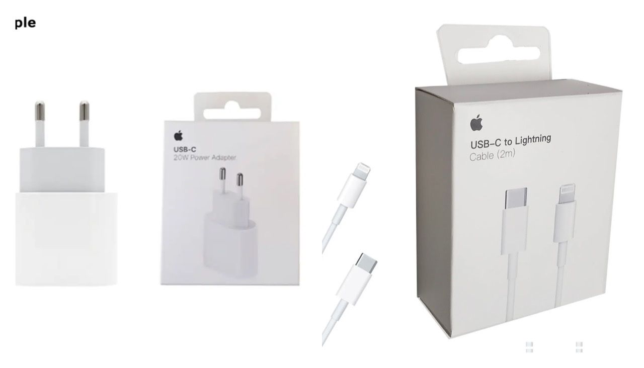 Apple Unità & Adattatore: Original Apple USB C Power Adapter 20W /Mit Lightning Kabel – Nuovo e nell'imballaggio originale da Luzern venduto da Waince786