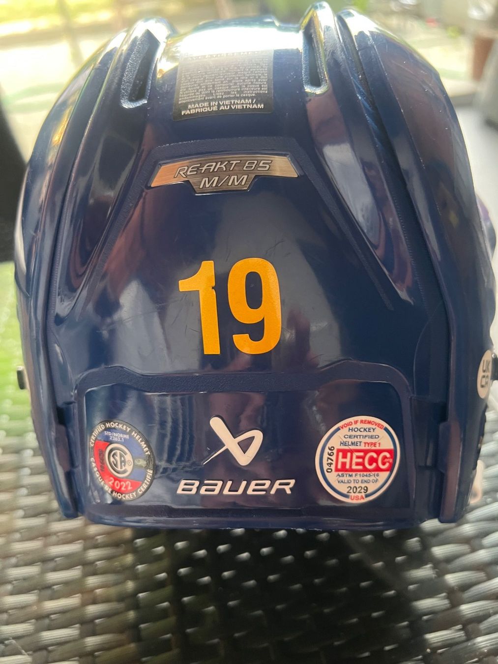 Bauer Caschi: Eishockeyhelm – Usato da menziken venduto da sevijoel01 2
