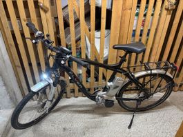 E-Bike FLYER 25 Km  28 Zoll schwarz guter Zustand