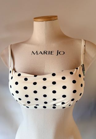 ETAM, Bikini BRESILPRINTSPE, Grösse 38, Offwhite/Schwarz