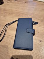 Étui de téléphone et porte-monnaie bleu Samsung S24+