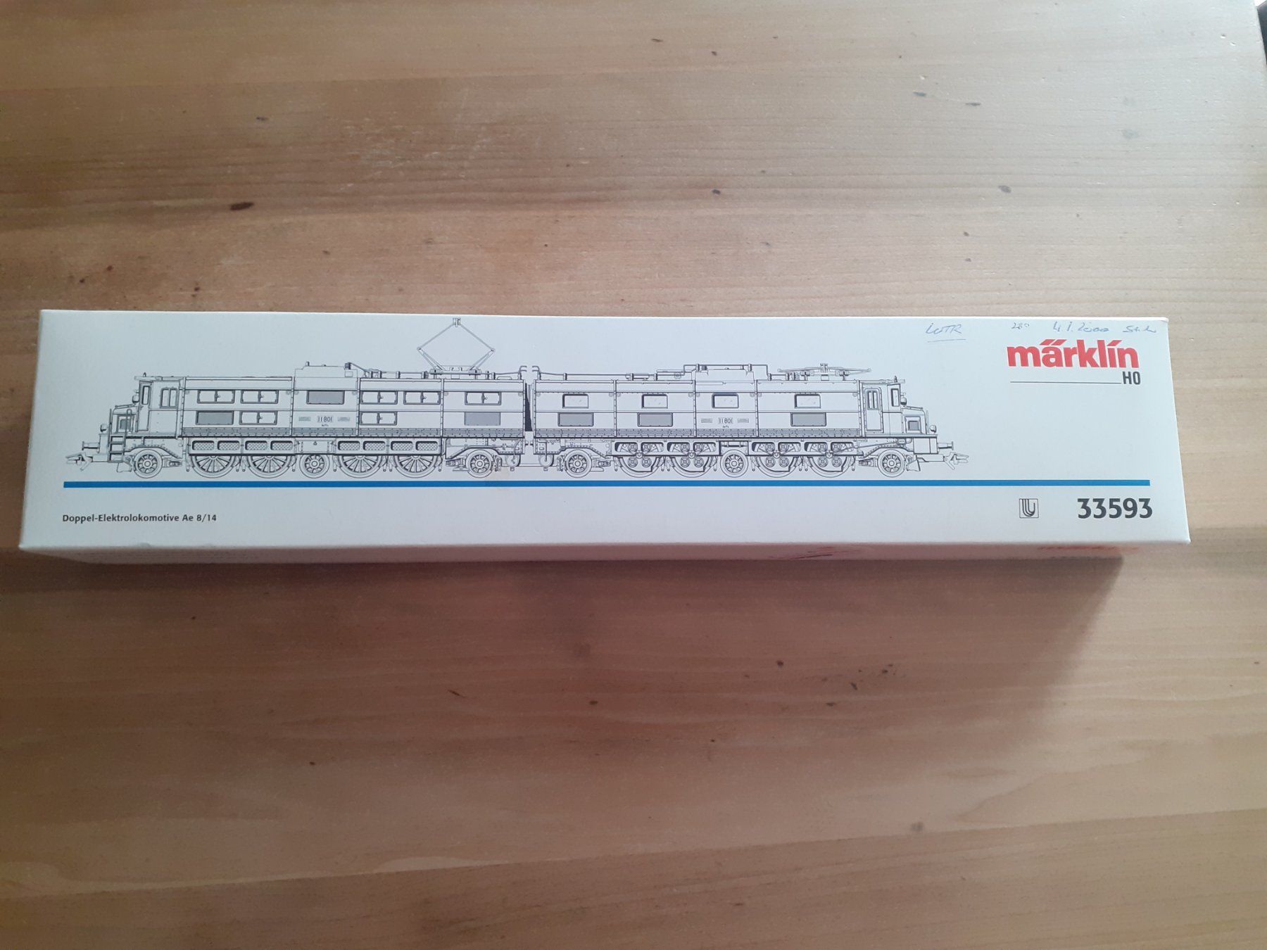 Märklin Modellini di ferrovie: Märklin 33593 Ae 8/14 SBB, H0 WS Delta – Nuovo (secondo la descrizione) da Arbedo venduto da aladino666 9
