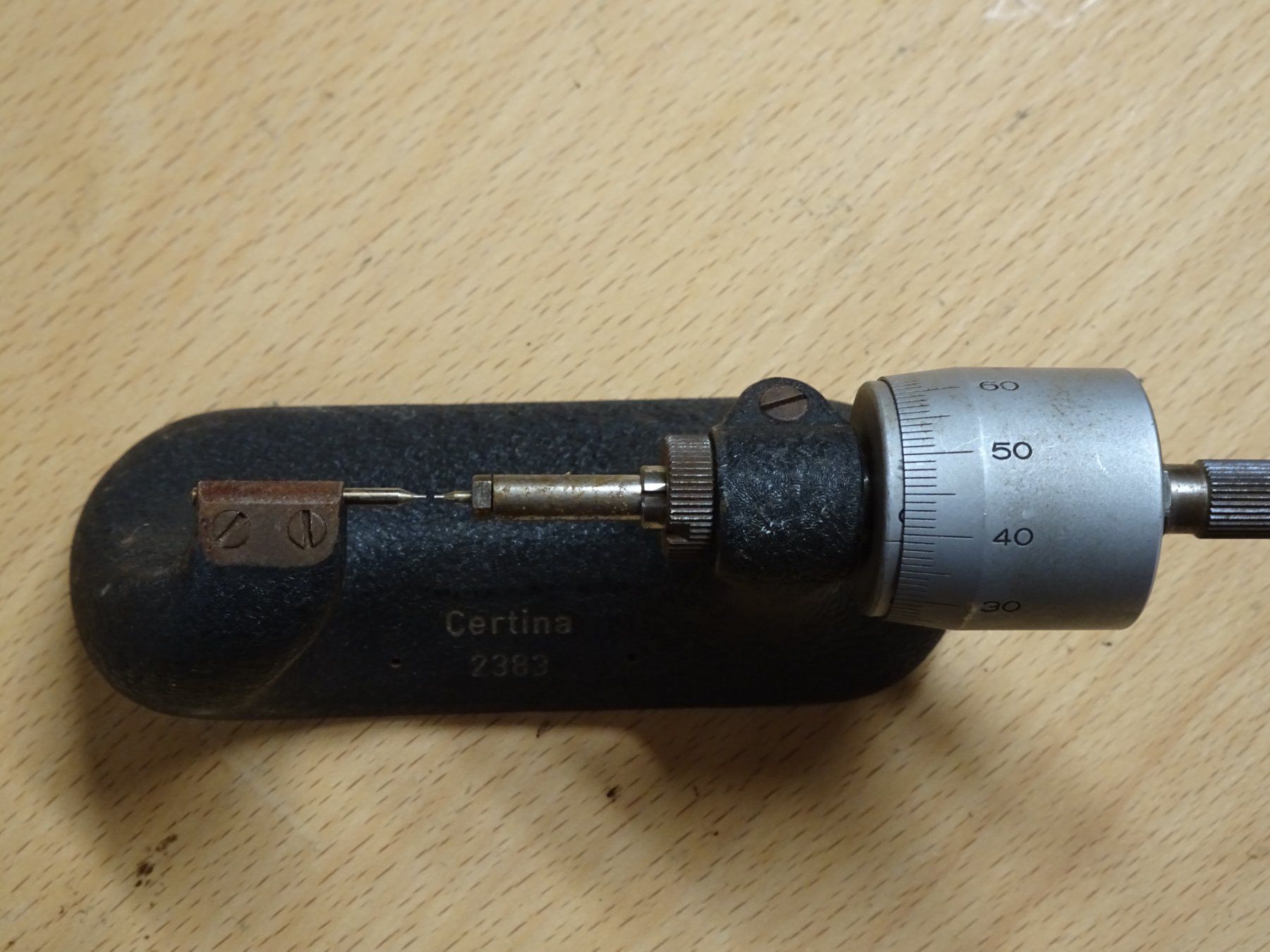Misurare: Mikrometer Certina – Difettoso da Winterthur venduto da Sintoras01 1