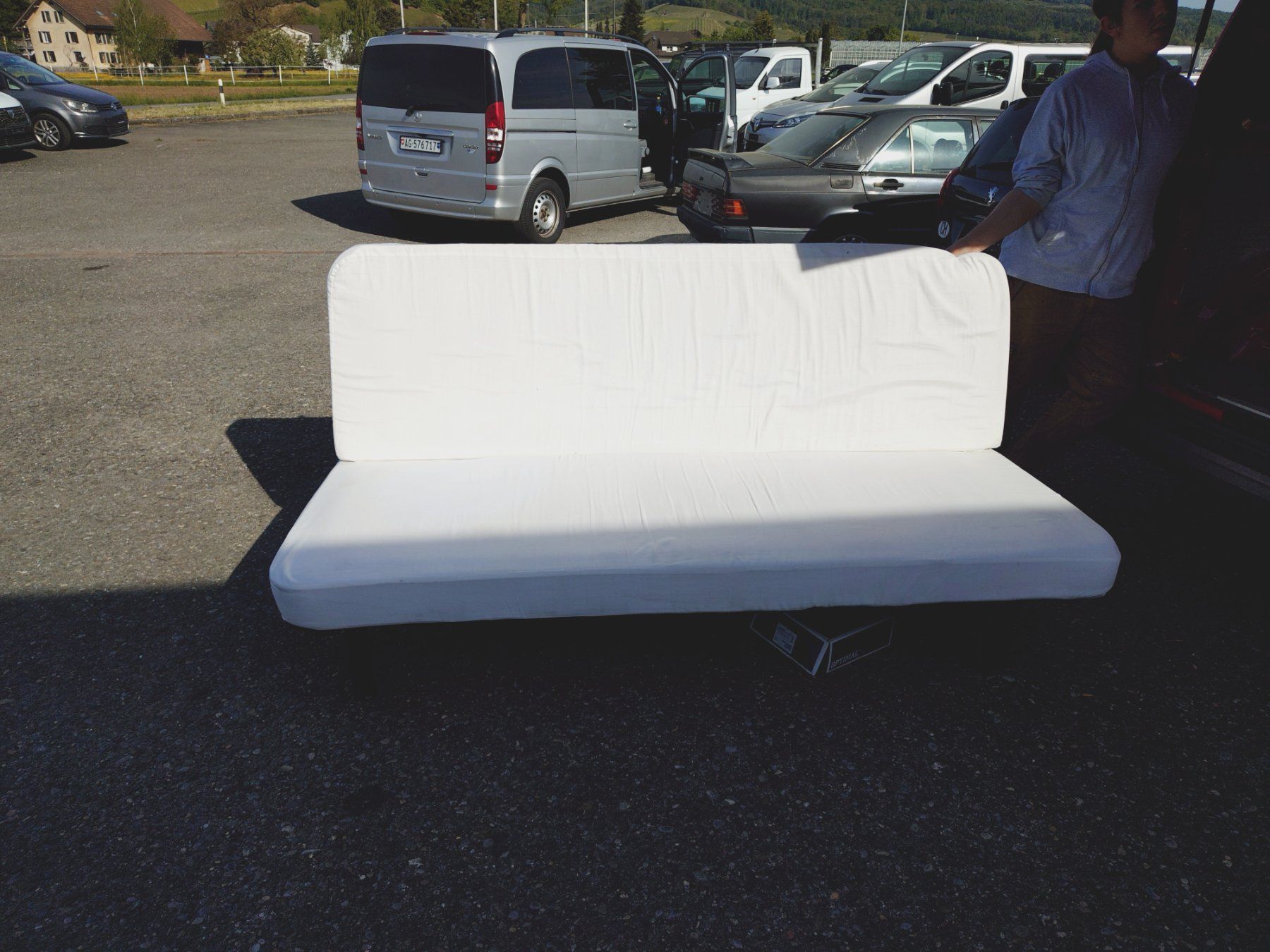 Ikea Divani: gebrauchtes IKEA NYHAMN Bettsofa (3er Sofa) – Usato da Freienwil venduto da smeik111 1