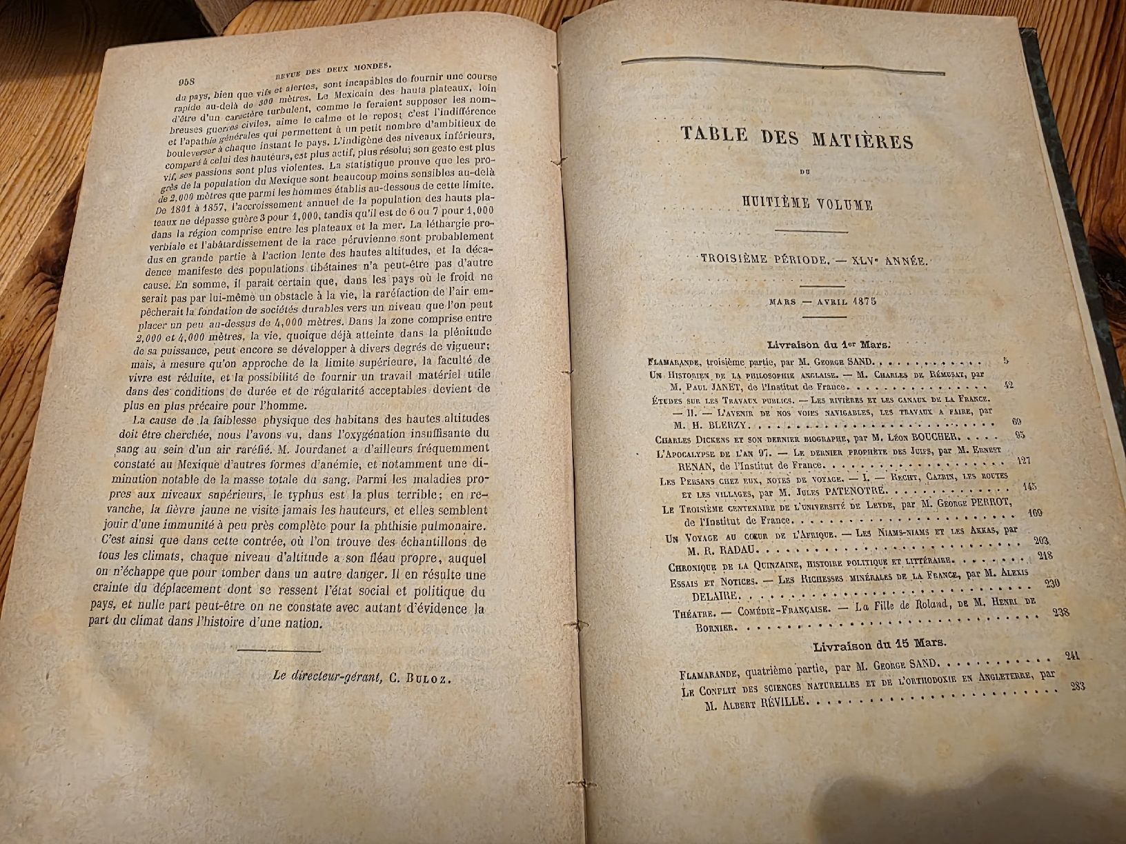 Bücher: Revue des Deux Mondes 1875 – Gebraucht aus Bern von phb_92q9 2