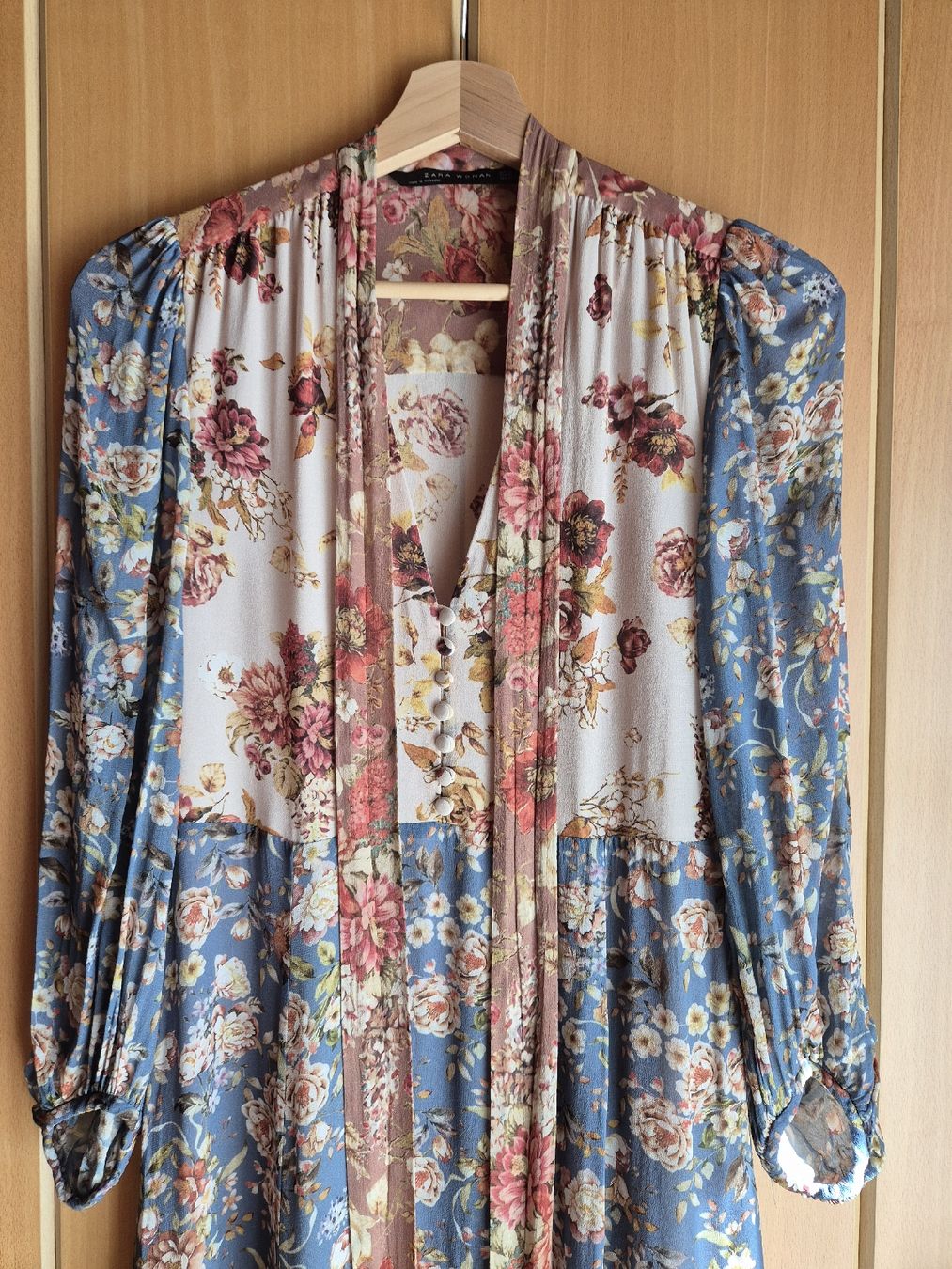 Zara Kleider: ZARA WOMAN Maxikleid mit floralem Patchwork-Muster – Neu (gemäss Beschreibung) aus Pfeffingen von Elegant_trend 2