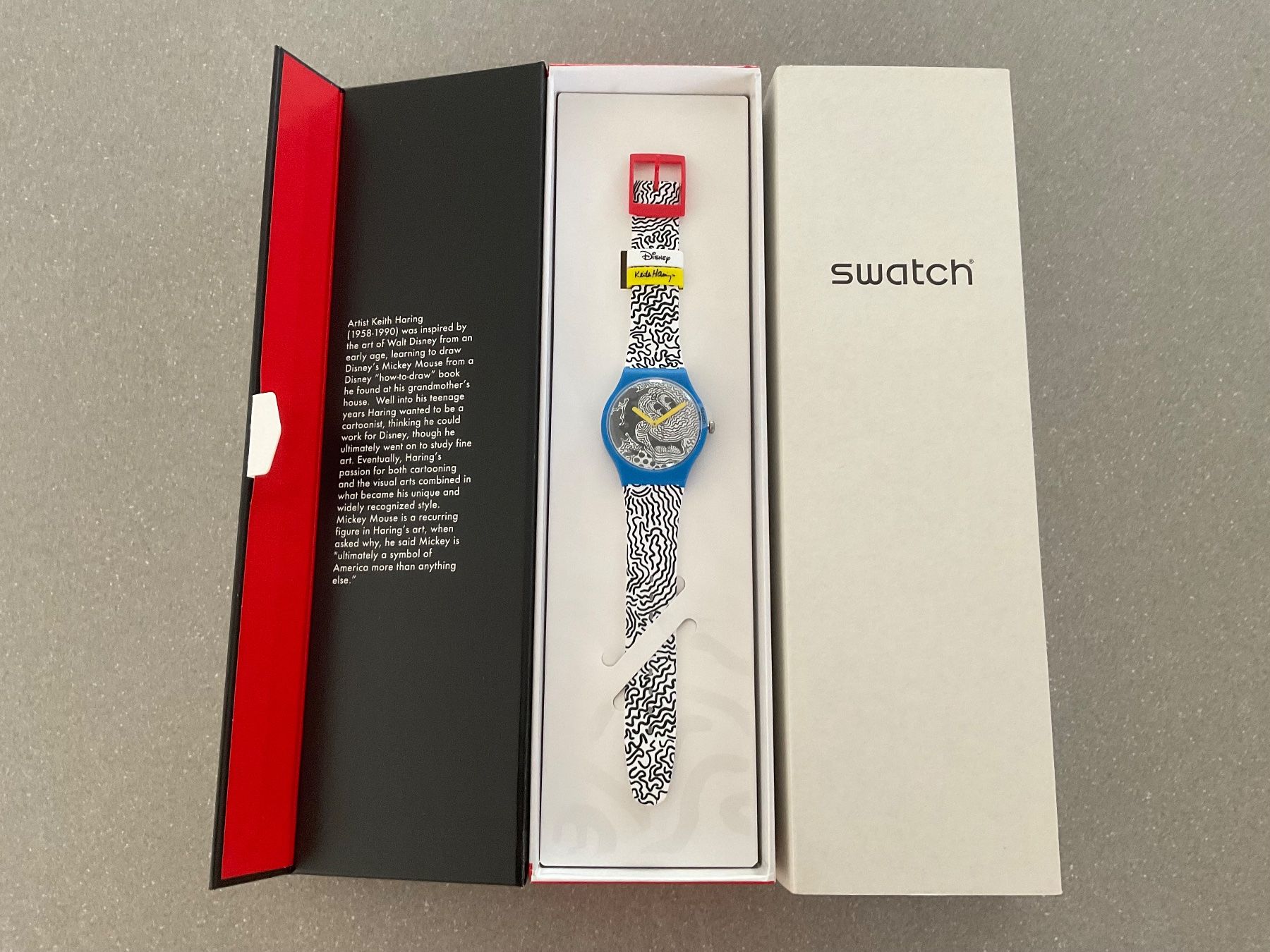 Swatch Orologi: Swatch Mickey SUOZ336 limitiert, neu. – Nuovo e nell'imballaggio originale da Bonstetten venduto da Fluca 1