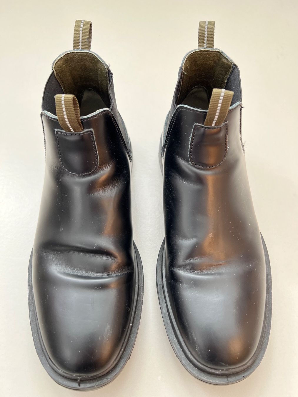 Herrenschuhe: PEZZOL Stiefeletten schwarz, Grösse 42 – Neu (gemäss Beschreibung) aus Fraubrunnen von Vpeck