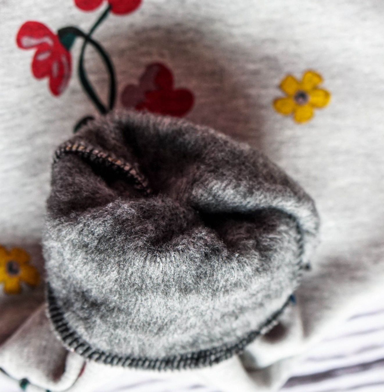 Pantaloni: Fleece Pumphose mit Blumen 74/80 - NEU – Nuovo e nell'imballaggio originale da Zürich venduto da sambaum 3