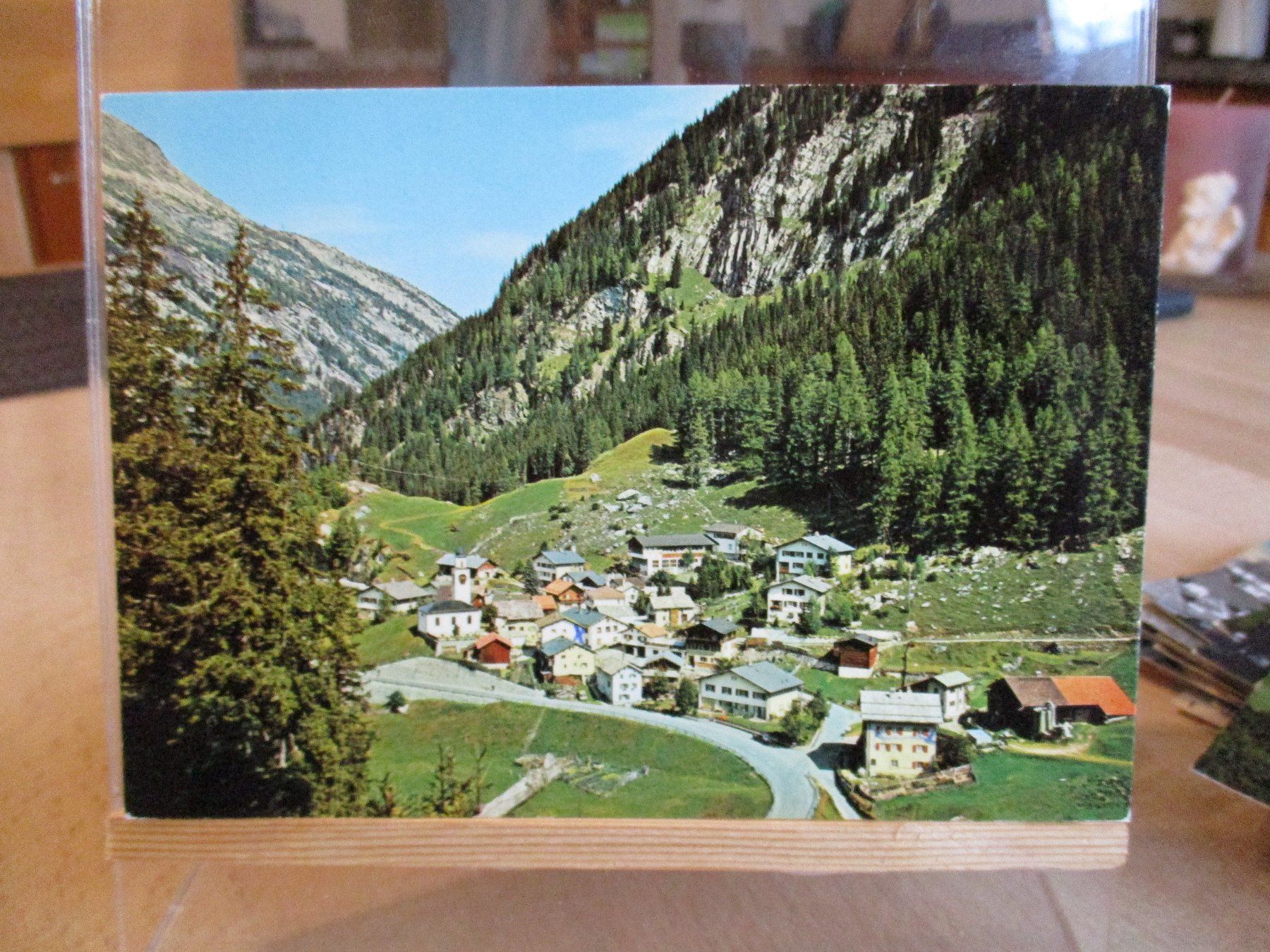 Ansichtskarten: Innerferrera Postkarte  1986  2 – Gebraucht aus Felsberg von sanwill