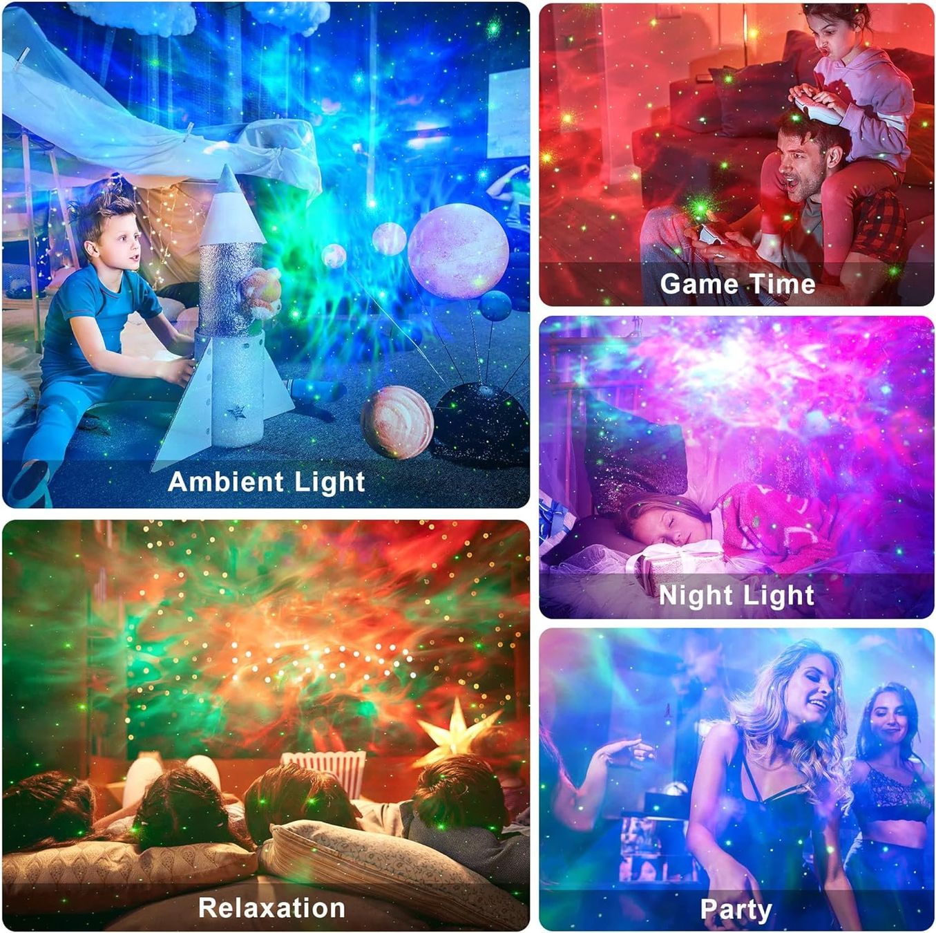 Lampade: Mini LED-Sternenhimmel Projektor Astronaut – Nuovo e nell'imballaggio originale da Châtelaine venduto da topshop.switzerland 8