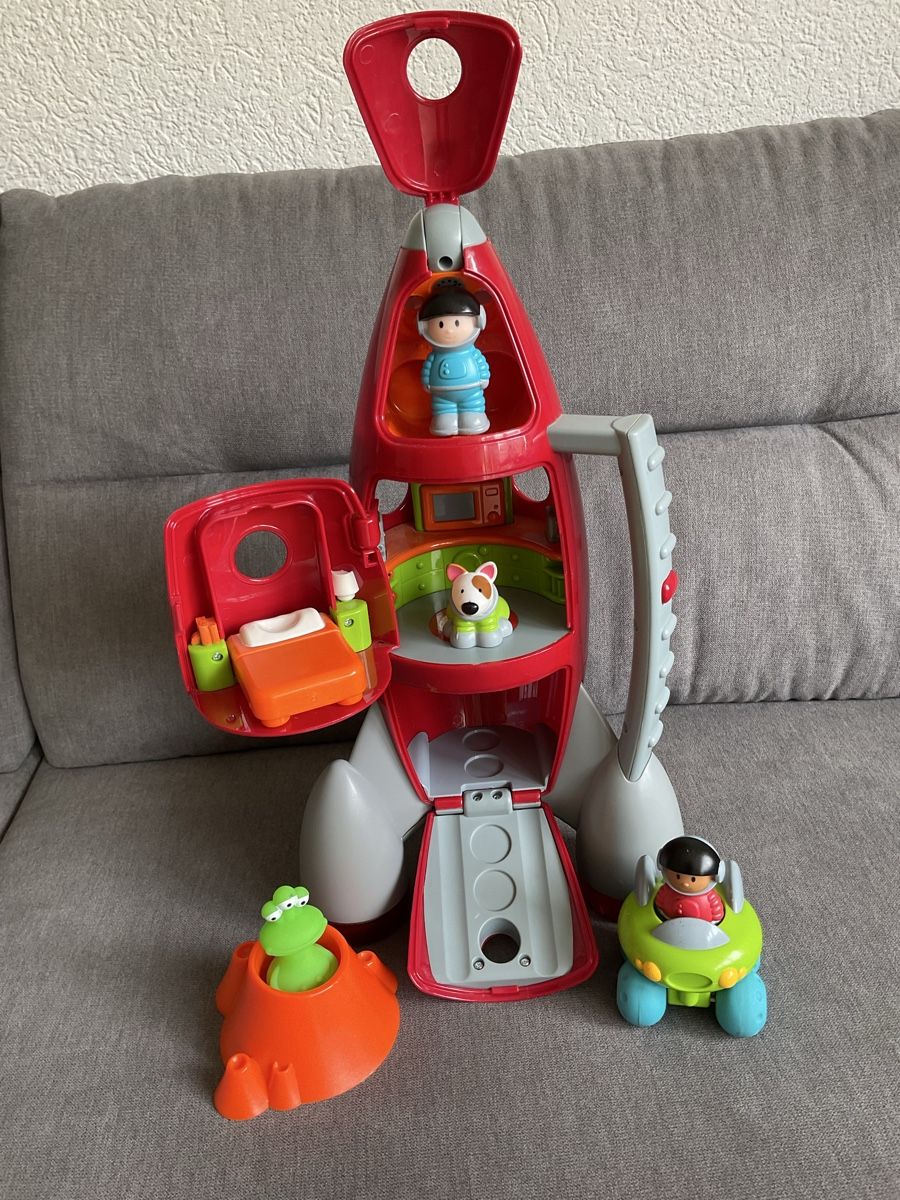Giocattoli: Happyland Lift Off Rocket - Early Learning Centre – Usato da Crans VD venduto da DW99