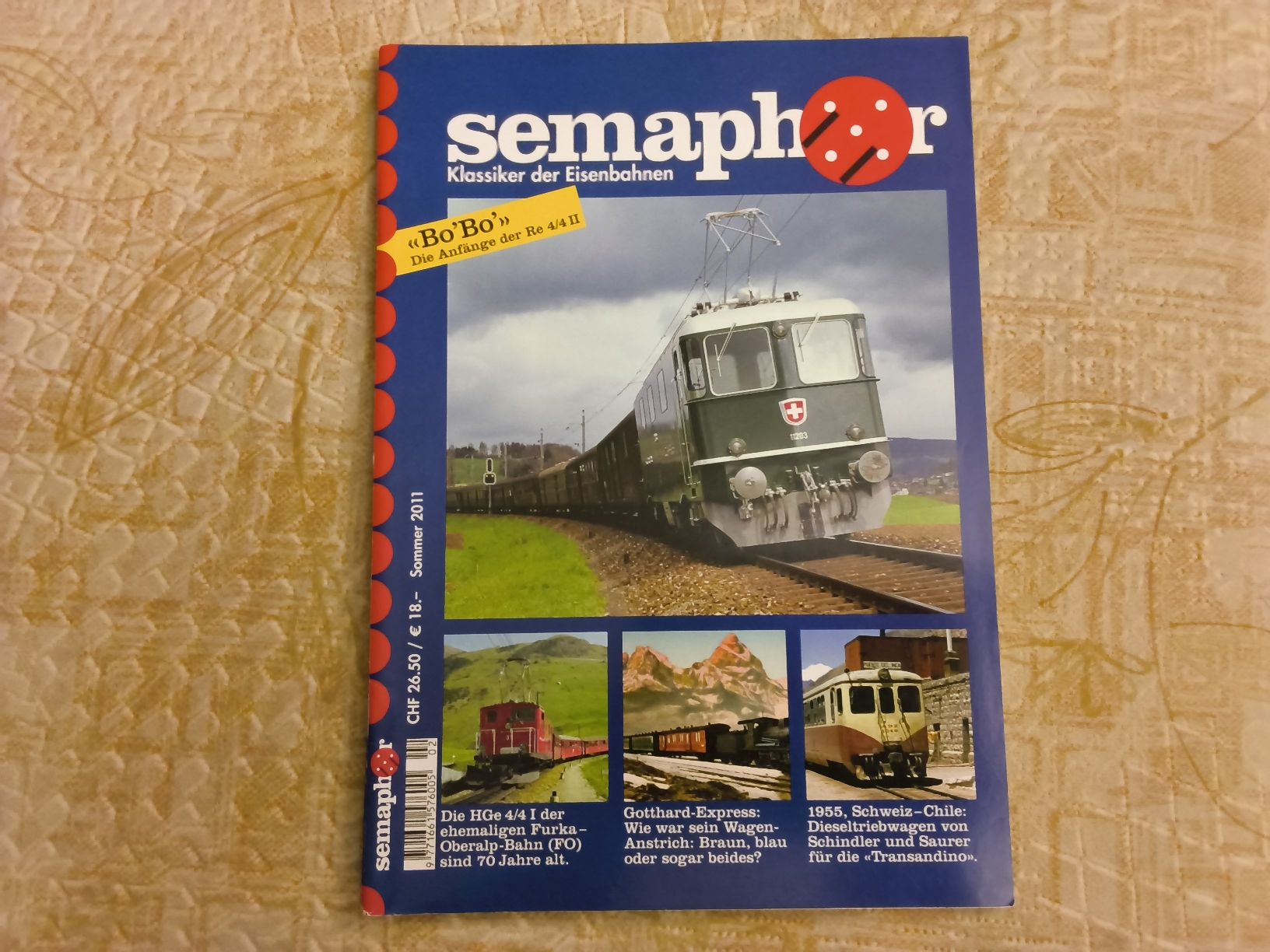 Riviste & Magazine: 2er Set Eisenbahn-Hefte 2011 Frühling/ Sommer Semaphor – Usato da Hallau venduto da histoiremerveilleuse 1