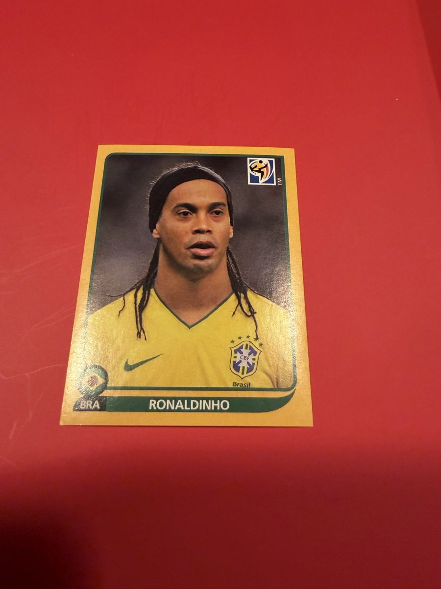 Panini Carte collezionabili: Ronaldinho panini WM 2010 Swiss Edition – Usato da Treyvaux venduto da goali1fcea