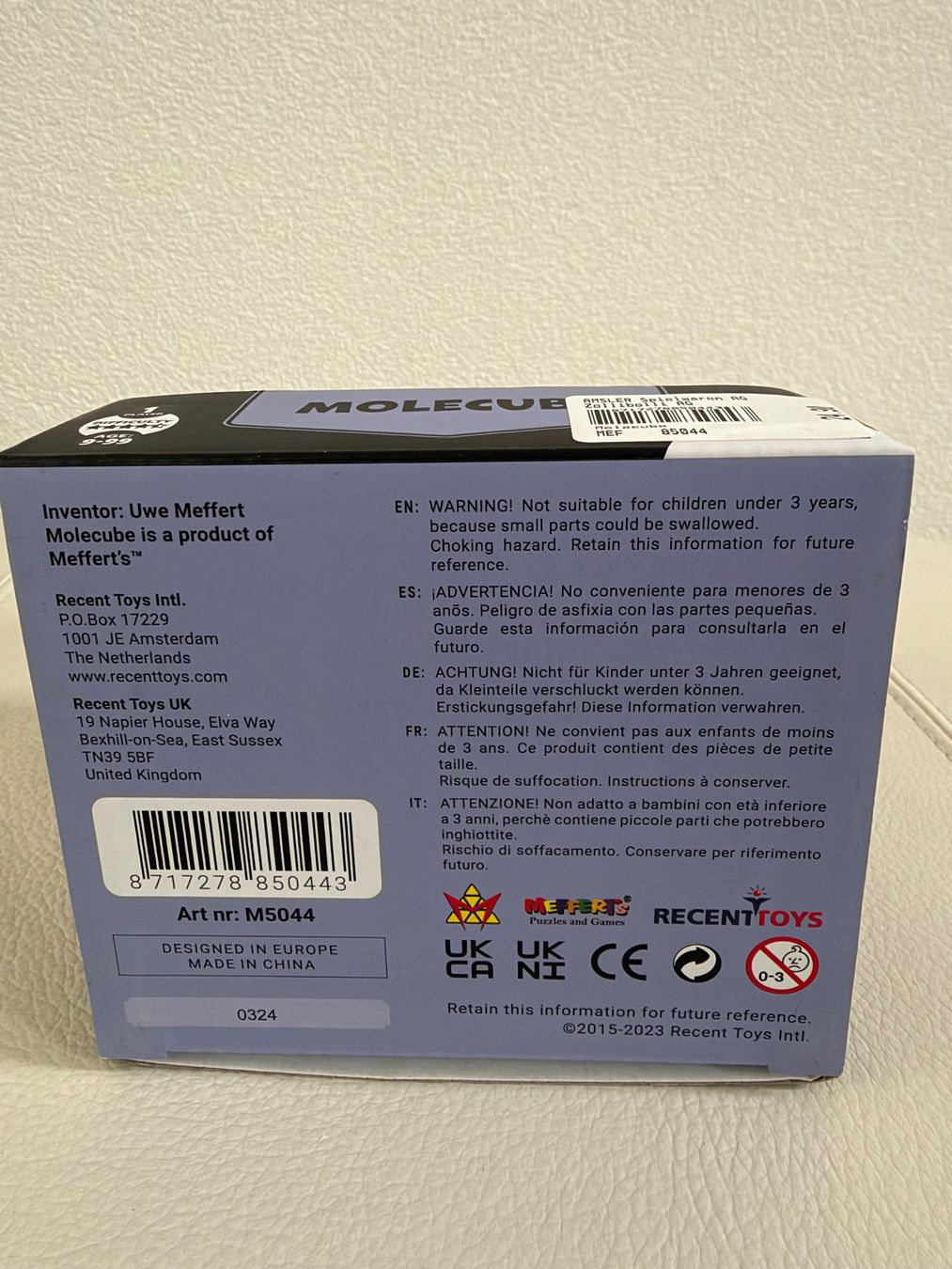 Jeux: Mole Cube Würfel Logiktrainer – Neuf (Voir description) à Hellikon par Giojo 3