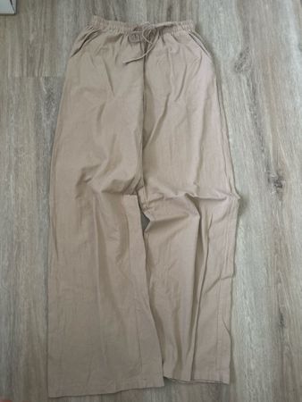 Shein Pantalon ample beige taille XS 