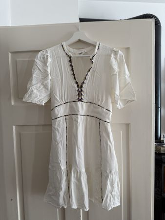 Süesses Sommerkleid von ba&sh, weiss, Grösse 1, Top Zustand!