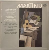 Martinu – Concertino für Piano Trio/Sinfonietta Giocosa (LP)