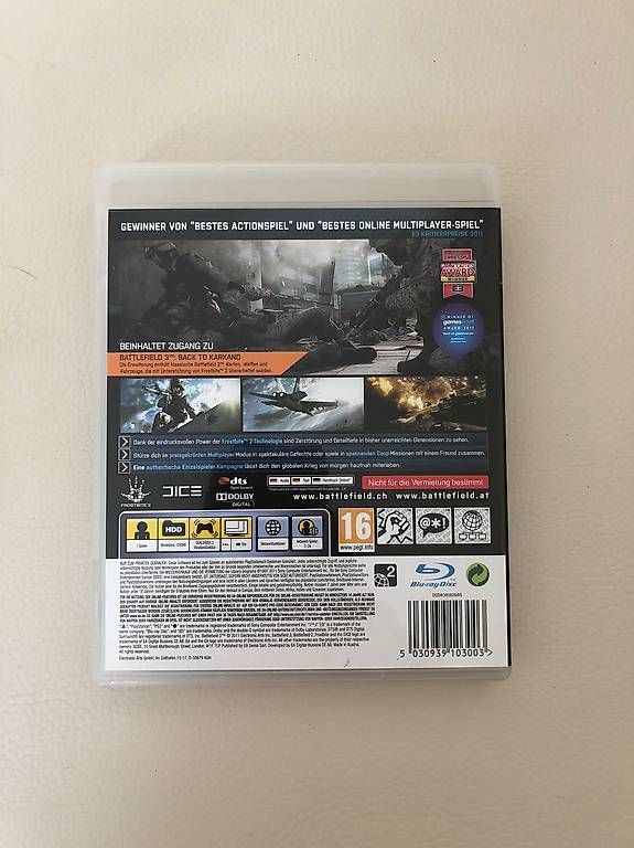 Spiele: Battlefield 3 Limited Edition Ps3 Spiel – Gebraucht aus Gränichen von adr1an 1