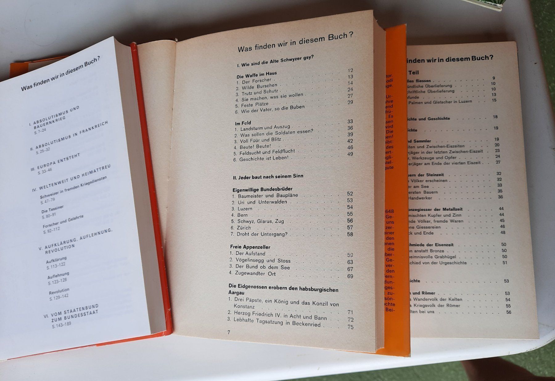 Libri: Geschichte der Schweiz Franz Meyer, Bde 1-3 – Usato da Niederteufen venduto da Buecherwurm_70 1
