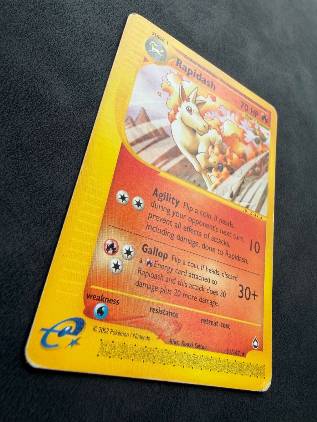 Pokémon Sammelbilder & Trading cards: Rapidash 31/147 | Aquapolis | EN – Gebraucht aus Aarau von fgr15 2
