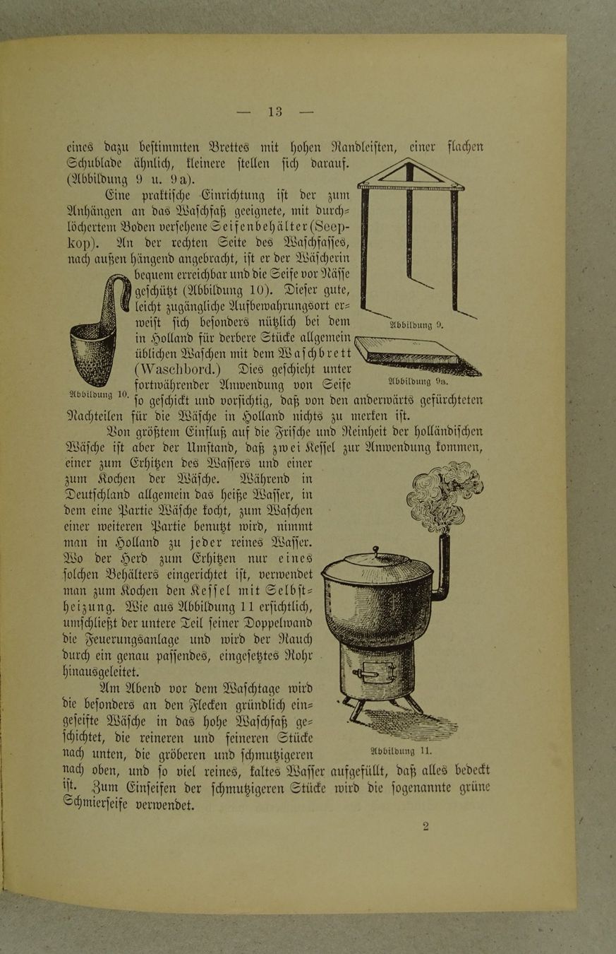 Bücher: HÄUSLICHE WÄSCHE, UM 1910 – Gebraucht aus Grüningen von Kartensammler 2