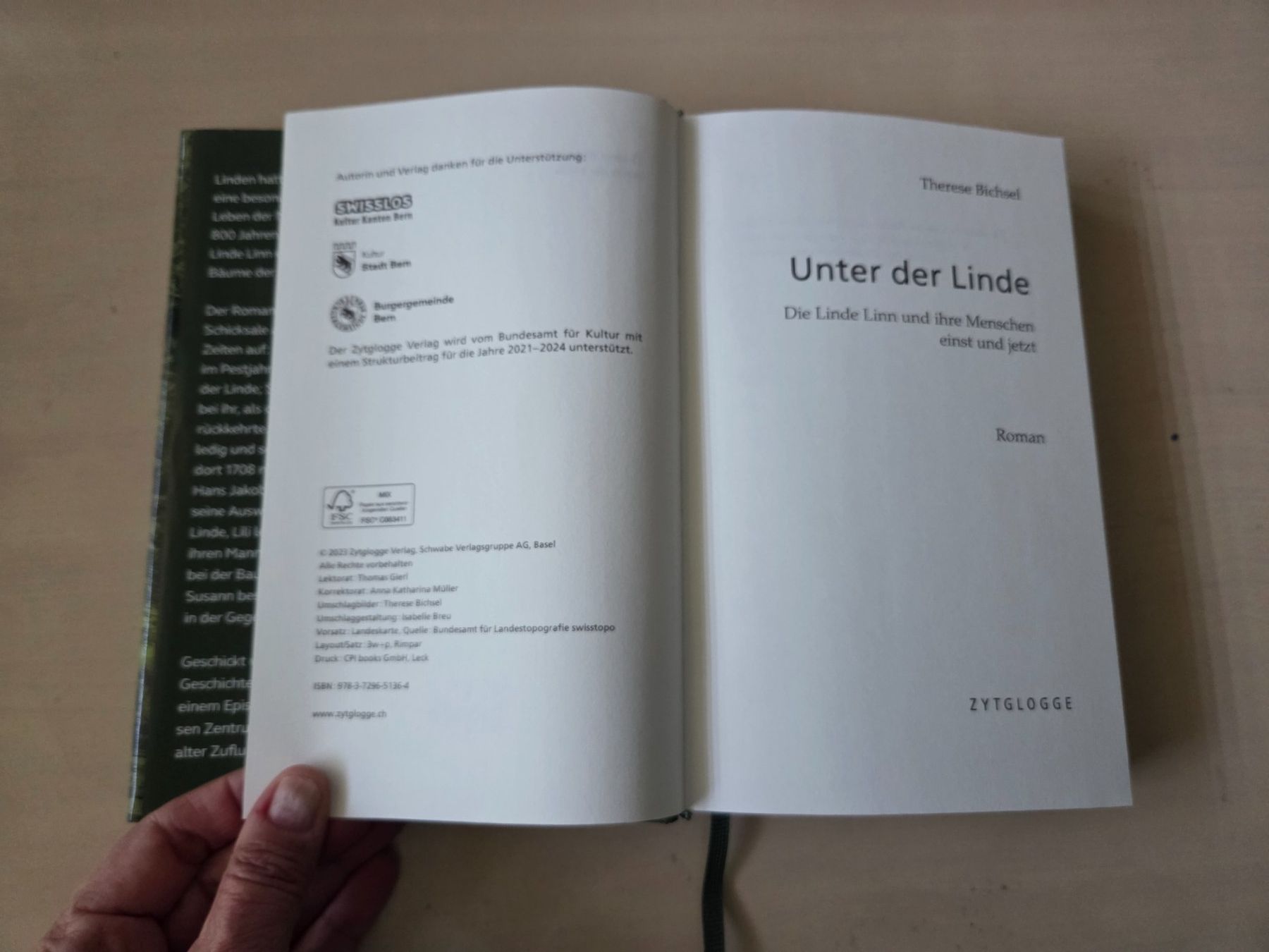 Libri: Unter der Linde, Therese Bichsel – Usato da Liestal venduto da ITOlio 2