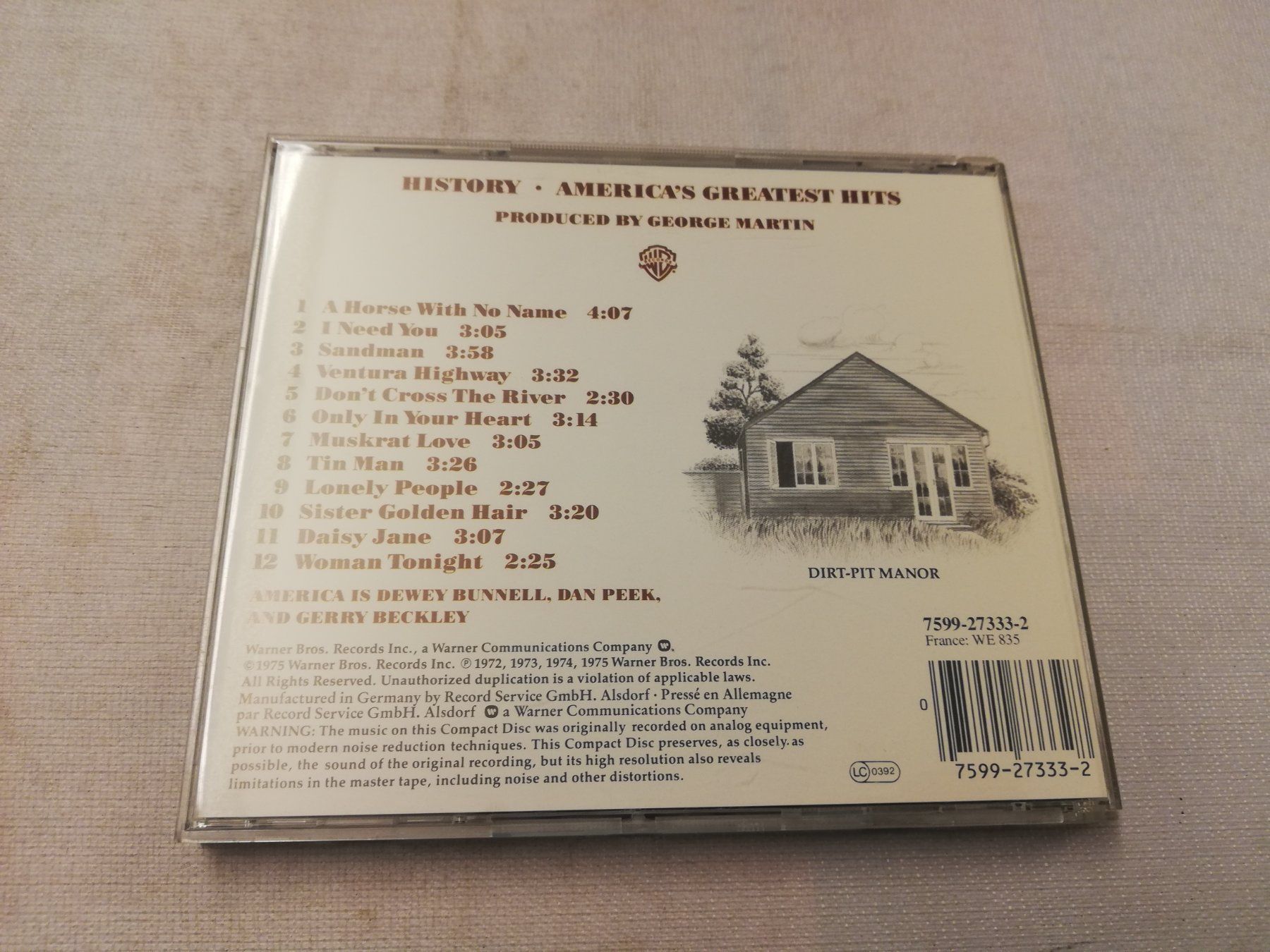 CD: AMERICA'S GREATEST HITS HISTORY – Usato da Bern venduto da Vinylsound.ch 1