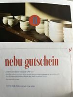 Nebu Zürich Gutschein Wert CHF 43