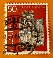 Nr.B 203 Freulerpalast Näfels Pro Patria GESTEMPELT   