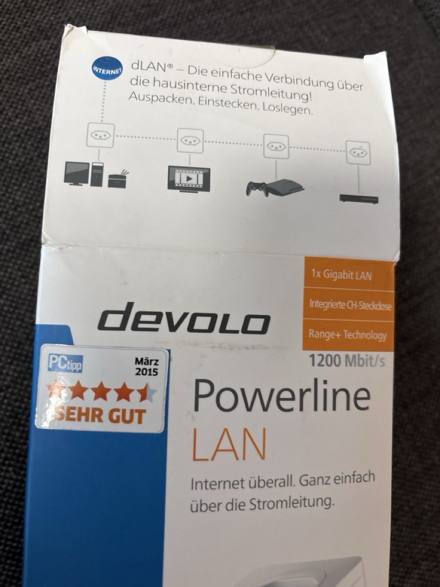 Devolo WiFi: Devolo magic lan set Powerline Internet per Stromnetz – Usato da Ipsach venduto da axe_v7cn 2